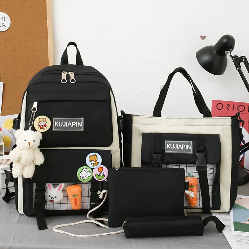 Kujiapin Korean Style School Bag/Backpack